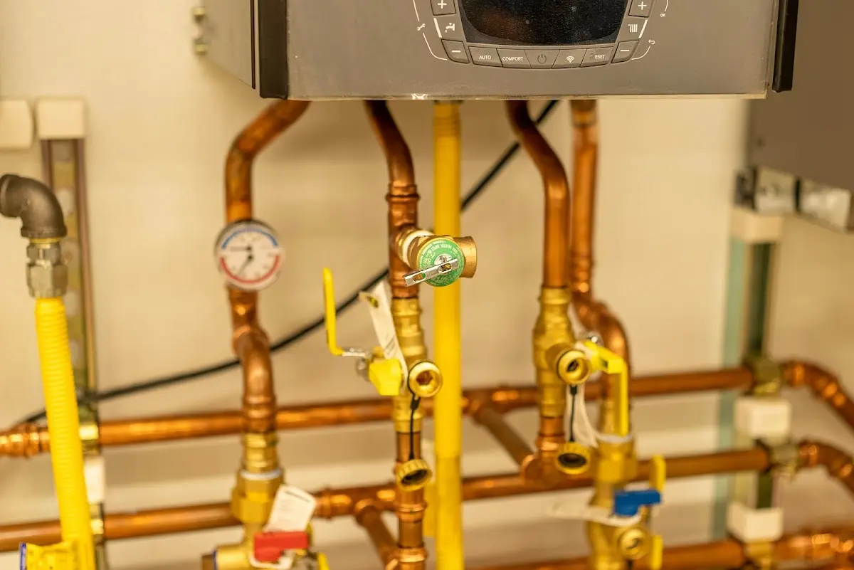 Licensed technician providing Backflow Prevention for a homeowner in San Antonio Heights